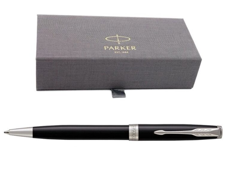 Długopis Parker Sonnet CT Czarny Lacquer Made in France w etui