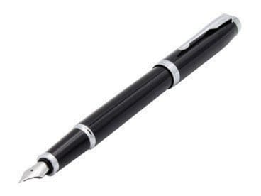 Parker IM Black CT pióro wieczne z czarnym lakierem i chromem