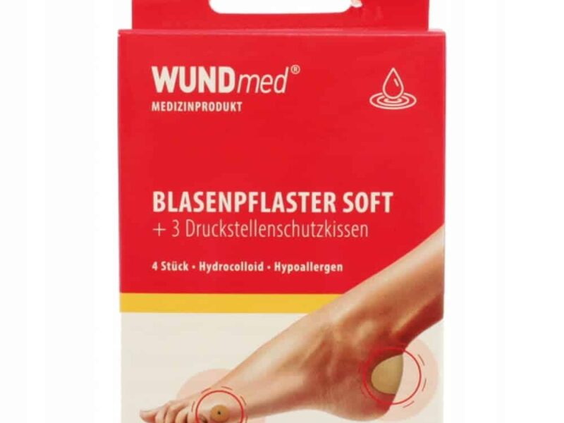 Plaster na pęcherze | odciski | niemiecki hydrokoidowy z poduszką soft