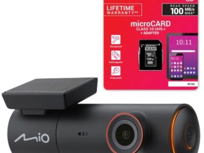 Zestaw Wideorejestrator kamera samochodowa MIO MiVue J30 + karta microSD 128GB