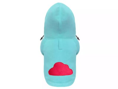Bluza dla psa CLOUD lazurowa – L