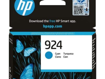 HP oryginalny ink / tusz 4K0U3NE301, HP 924, cyan, blistr, 400s