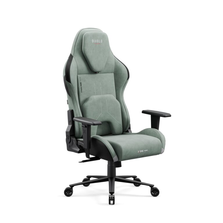 Fotel gamingowy zielony Diablo X.ONE Prime Ghotic Green