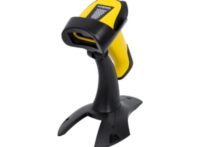 Skaner magazynowy QR i kodów kreskowych z WIFI 2.4G, Bluetooth, podstawką i wbudowaną pamięcią HD3300A
