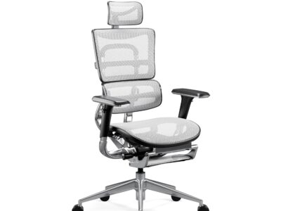 Fotel ergonomiczny Diablo V-Master, czarno-biały