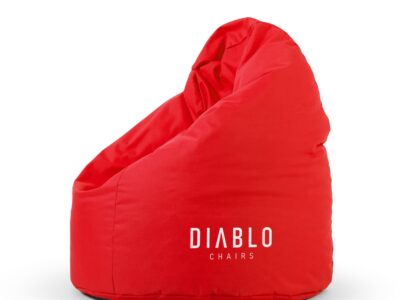 Pufa dla dziecka Diablo Chairs, czerwona