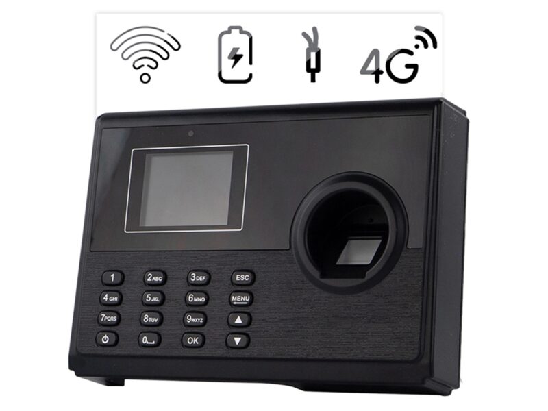 Rejestrator czasu pracy z RFID 125 kHz i 13,56 MHz, WIFI, WEB, IC Wiegand, LAN i 4G TimeLok-400