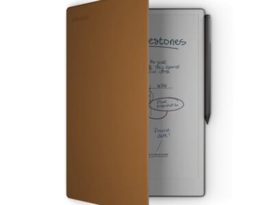 Remarkable Paper Pro + Marker Plus (z gumką) + 6 końcówek + Book Folio Brown