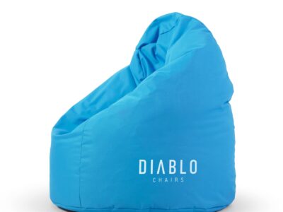 Pufa dla dziecka Diablo Chairs, niebieska