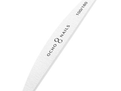 Pilnik do paznokci półksiężyc 100/180 Ocho Nails Safe Pack – 1 szt.