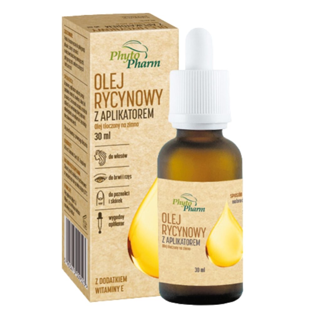 Olej rycynowy z aplikatorem PhytoPharm 30 ml