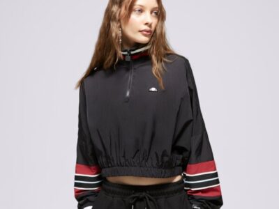 ELLESSE Bluza Rozpinana Tammy Crop Track Top Blk