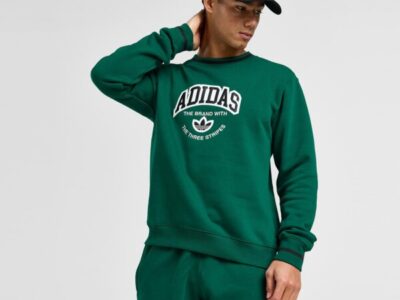 ADIDAS Bluza Arch Crew C Green
