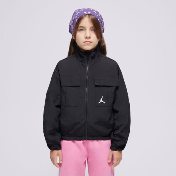 JORDAN Kurtka Zimowa Jdg Jumpman Woven Tapin Girl