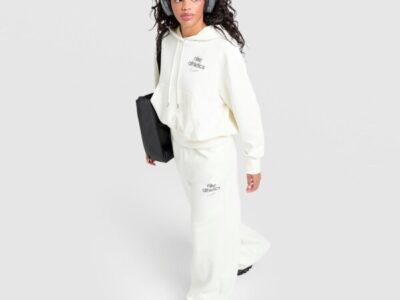 NIKE Spodnie W Nk Phnx Flc Hr Wide Leg Gls