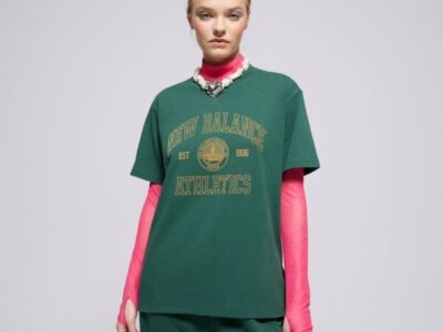 New Balance T Shirt Athletics Oversized Crest T Shirt