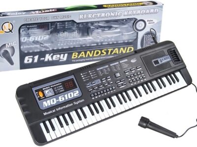 Keyboard MQ-6102 61 Klawiszy Mikrofon Do Nauki