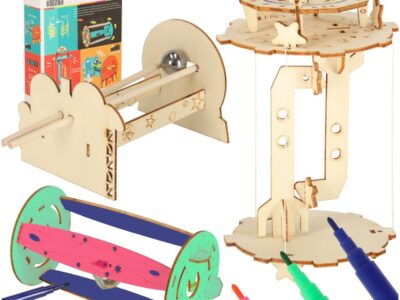 Zestaw edukacyjny do eksperymentów naukowych DIY mechanika grawitacja 3w1