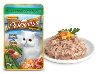 70 g Princess Premium Kurczak Tuńczyk Warzywa