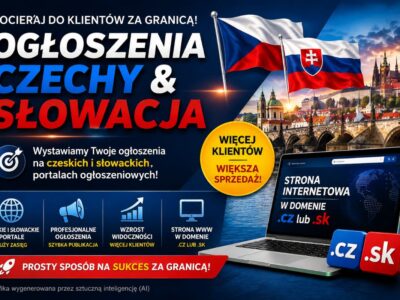 Dodawanie ogłoszeń do czeskich i słowackich portali ogłoszeniowych