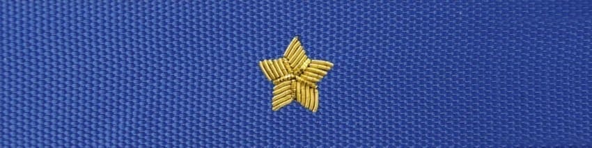Otok do czapki garnizonowej PSP – aspirant, młodszy brygadier (haft bajorkiem)