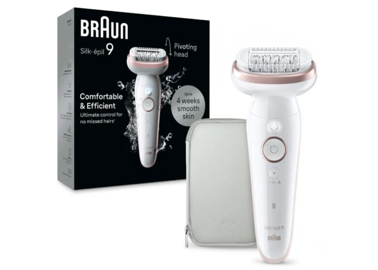 Depilator BRAUN Silk Epil 9 SES9-011 Srebrny