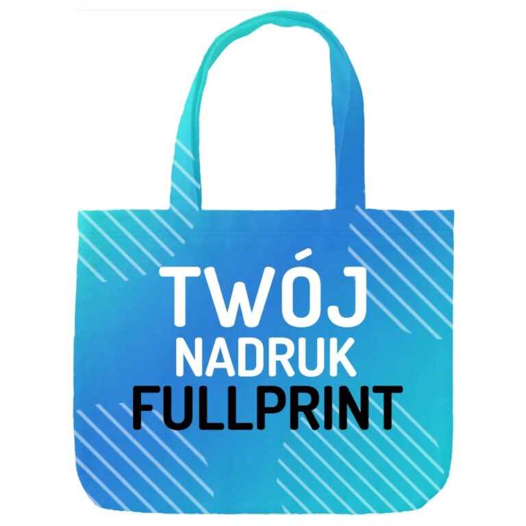 Torba na zakupy z własnym nadrukiem FULLPRINT