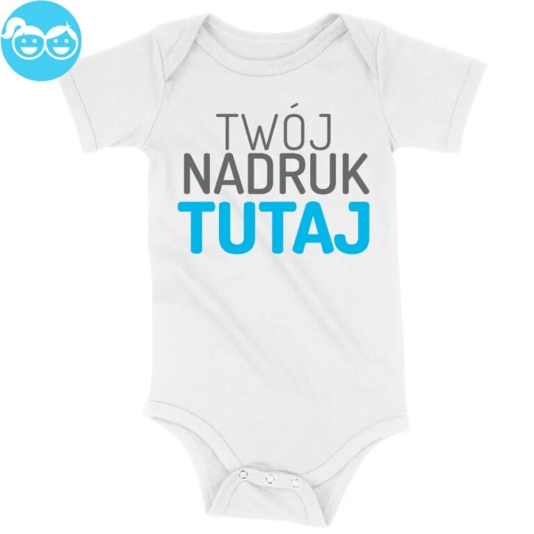 Body dziecięce z własnym nadrukiem