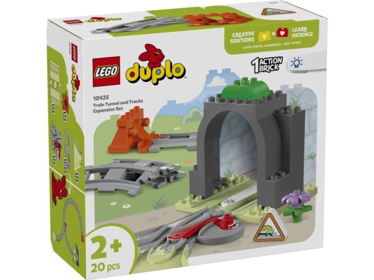 LEGO 10425 Duplo Tunel i tory kolejowe – zestaw rozszerzający