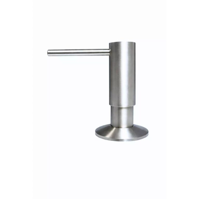 Dozownik do płynu Luxe Inox stal szczotkowana 330 ml