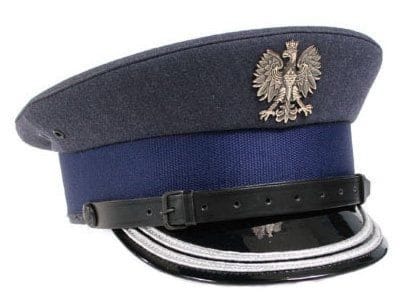 Czapka garnizonowa Służby Więziennej, służbowa – oficer starszy