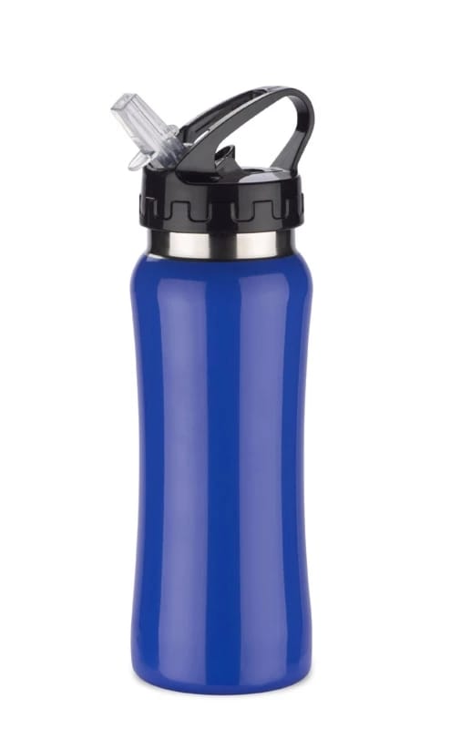 Bidon stalowy PATRO 600 ml – Niebieski