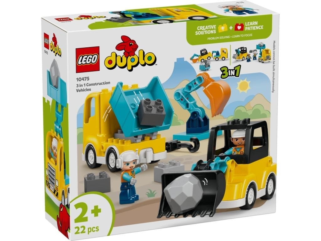 LEGO 10475 DUPLO Maszyny budowlane 3 w 1