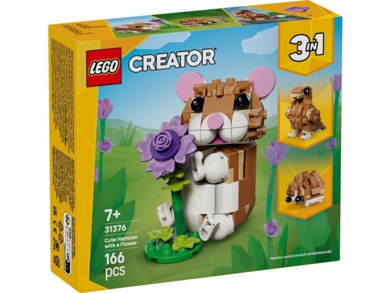 LEGO 31376 Creator Uroczy chomik z kwiatkiem