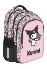 Plecak 4-komorowy Kuromi Pink 16 cali