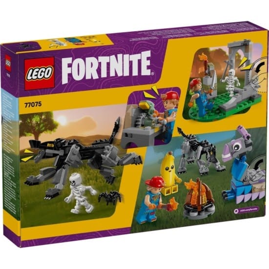 Klocki LEGO 77075 Fortnite Skórek i Iskra oraz Obóz