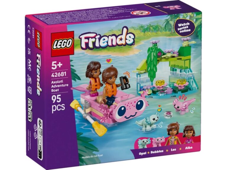 LEGO 42681 Friends Przygoda na aksolotlowej łodzi