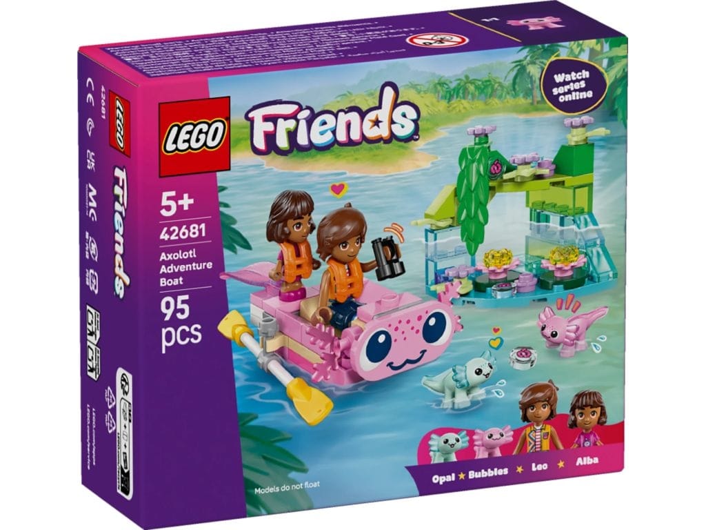 LEGO 42681 Friends Przygoda na aksolotlowej łodzi LEGO 42681 Friends Przygoda na aksolotlowej łodzi