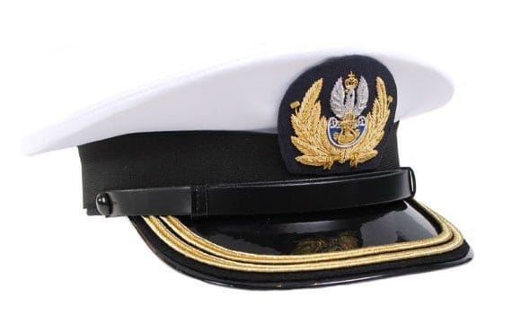 Czapka garnizonowa Marynarki Wojennej – oficer starszy