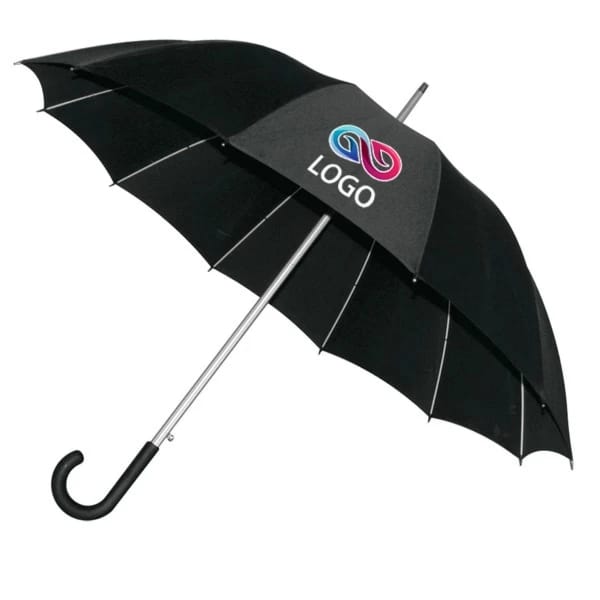 Elegancki parasol Basel – Czarny