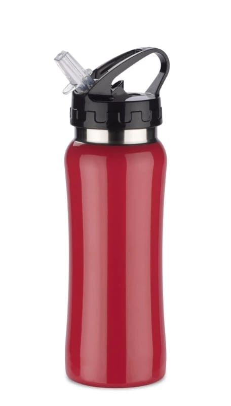Bidon stalowy PATRO 600 ml – Czerwony