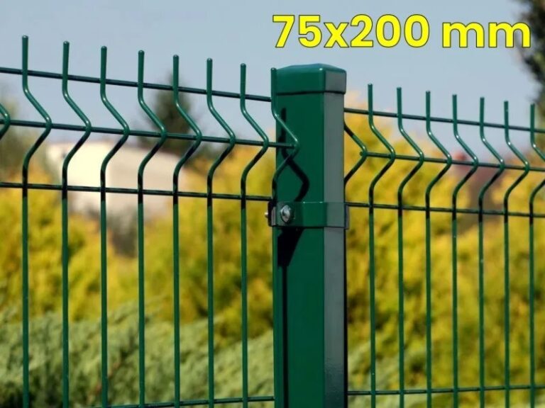 Panele ogrodzeniowe 250cm/173cm/4mm – 75x200mm – antracyt , brązowe , czarne , szare , zielone