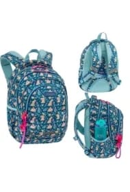 Plecak 3 zamki 2 kieszenie Candy Bunny