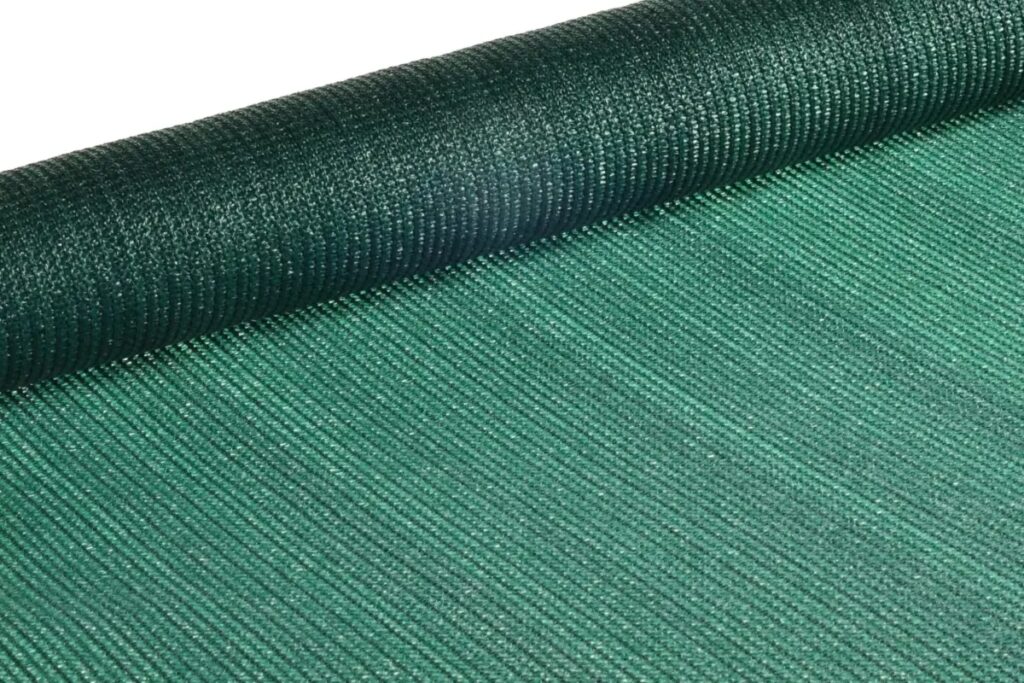 Siatka cieniująca 200g , 95% , zielona , 1,50m – rolka 10m