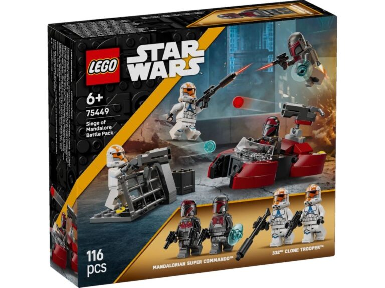 LEGO 75449 Star Wars Oblężenie Mandalory – zestaw bitewny