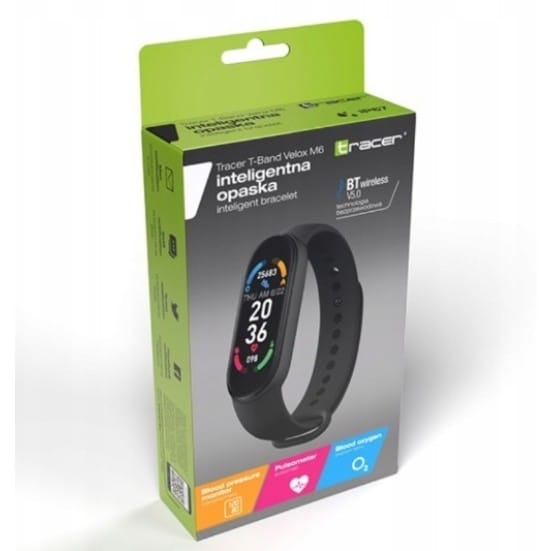 Smartband Opaska T-Band VELOX M6 Tracer
