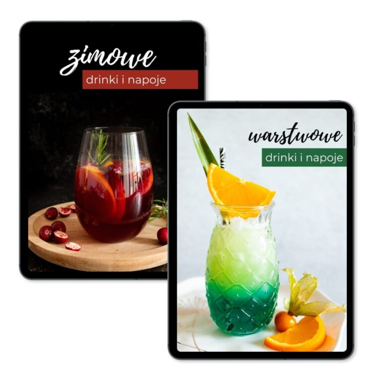 PAKIET 2 ebooków Warstwowe + Zimowe drinki i napoje