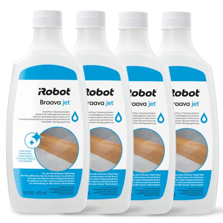 Zestaw płynów do mycia podłóg (4 szt.) do iRobot Braava, Combo