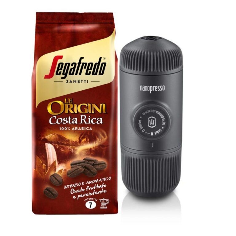 Nanopresso + kawa mielona Le Origini Costa Rica