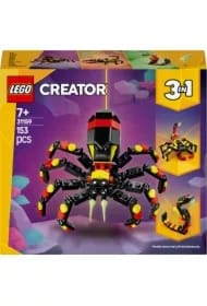 LEGO Creator 3 w 1 Dzikie zwierzęta: niezwykły pająk 31159
